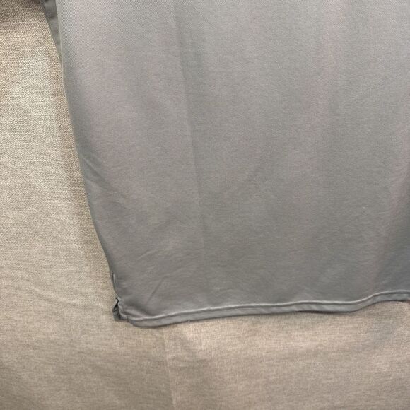 Oakley Polo Shirt Men's Large Light gray Regular Fit Hydrolix, Preppy, Fashion - Picture 15 of 15
